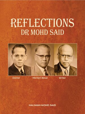 cover image of Reflections Dr. Mohd Said